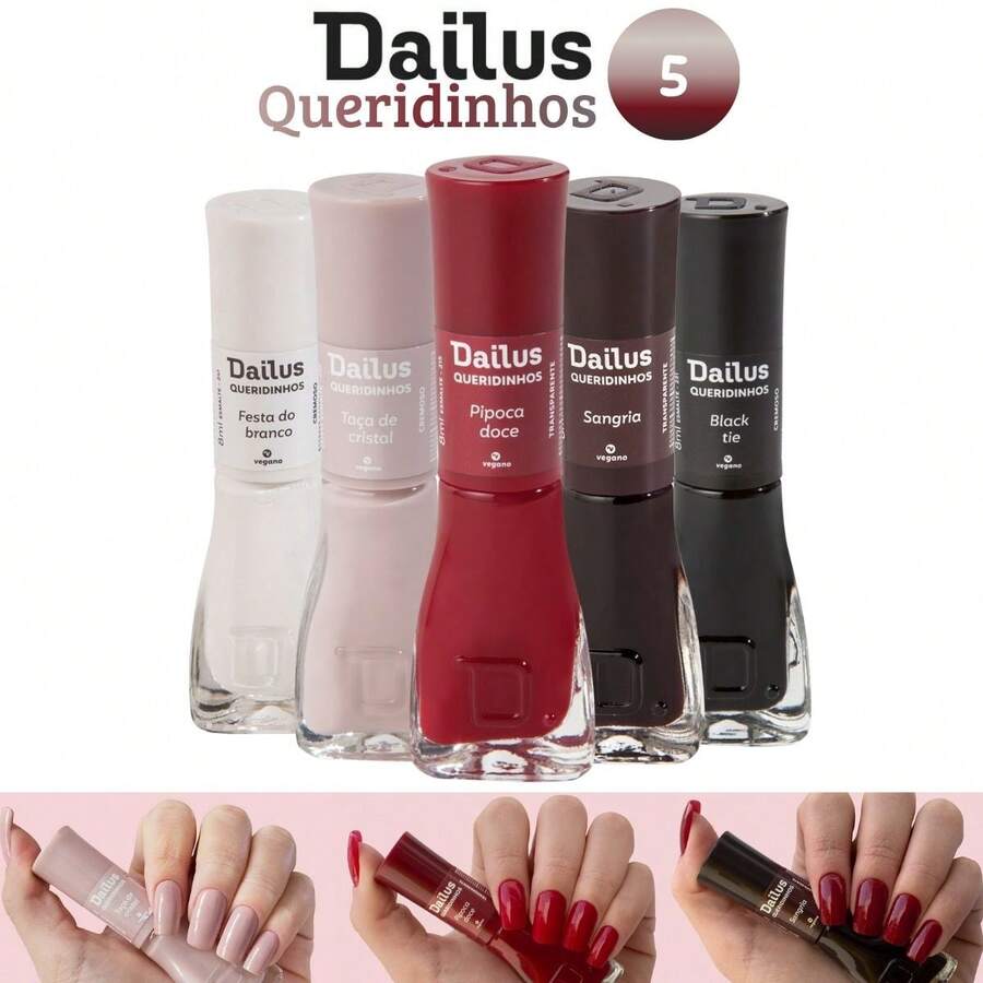 Dailus Nail Polishes - Burgundy - View 1