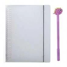 可拆卸 A4/A5 活页夹封面、学生活页笔记本、办公用品、返校用品、学校用品 - 綁帶款活頁夾 - 查看 39