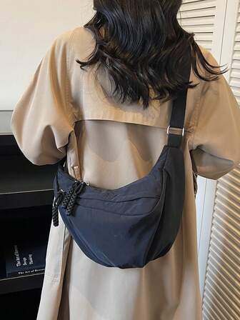 2025 New Dumpling Crossbody Bag For Women, Large Capacity Shoulder Bag, Versatile For Commuting & Sports