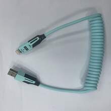 Cáp sạc đa năng USB-C 4 trong 1 2 chiếc/1 chiếc, Sạc nhanh lên đến 65W, Tương thích với iPhone Lightning & Tương thích với Samsung Tương thích với USB-C, Giải pháp sạc 4 trong 1 | Cáp hoàn thiện bóng | Chất liệu PVC, Cáp sạc, Cáp USB-C 4 trong 1 có thể thu vào | Sạc nhanh & Đồng bộ dữ liệu PD, Chất liệu silicon, Tương thích với iPhone/IPad/Tương thích với /Tương thích với /OPPO - Nhiều màu - Xem 14