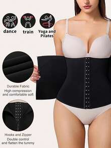 1pc Women's Sports Waist Trainer Belt, Female Waist Trainer Belt, Women's Waist Trimmer Belt, Abdominal And Waist Shaping Corset, Shapewear, Abdominal And Waist Cincher, Abdominal Support Belt, Abdominal Binder, Sports Sauna Waist Belt, Exercise Waist Belt, Abdominal Training Tool, Sportswear, Shaping Device, Exercise Waist Belt Abdominal Training, Corset Waist Belt, Women's Abdominal Control Belt, Yoga Running Waist Trainer, Gift For Friends