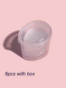 1/2/3/4/5/6个装硅胶指套迷你拇指粉扑，粉扑，棉签，柔软，防水，易清洗，新款哑光化妆工具，化妆，便宜，房间装饰，梳妆台，旅行，卧室，化妆配件，粉扑，美妆蛋，粉扑，化妆海绵，便宜，圣诞礼物，化妆，化妆工具，便宜货，礼物，女士礼物，圣诞礼物，赠品，旅行，便宜货，旅行必备 - 無色 - 查看 13