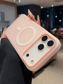 2-In-1 Magnetic Wireless Charging Anti-Drop Phone Case Shell Compatible With Apple 17, Matte Finish