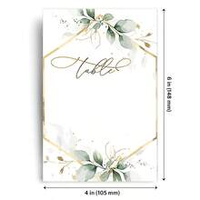 席位卡/座位卡/姓名卡/邀请卡/婚礼座位卡/可书写现货花卉设计卡 - 花卉系列 - 查看 9