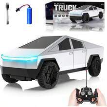 Camión de Juguete Teledirigido para Niños, Coche De Juguete con Mando A Distancia con Luces, Recargable Camión De Juguete, para Niños Regalo Ideal para Niños y Niñas - Pago-A1 - Ver 13