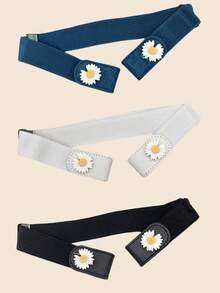 2/3 Stücke Unisex unsichtbare elastische Gürtel für Jeans, verstellbares schnallenfreies Design, strapazierfähiger Stretchstoff, geeignet für Lässig- & Businesskleidung, Standardgröße passend zu Kleidern, perfekter Reisegürtel