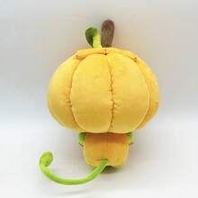 Gourdy Plush Dandy's World Plush Toy Pumpkin Plush Toy, Soft Autumn Doll, Cute Halloween Plush Ornament, Cozy Autumn Home Decor Gift, Perfect For Kids And Collectors - 橘綠色 - 查看 3