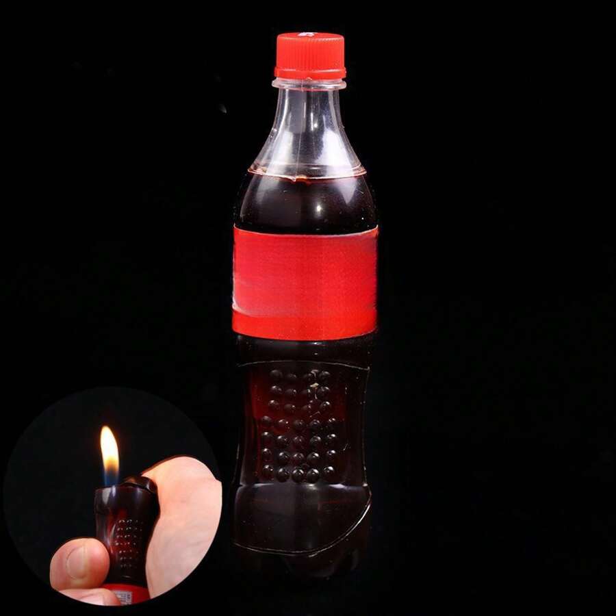 Figuras coleccionables planas 2D, forma de encendedor (sin gas) 40mm x 25mm - Estilo aleatorio - Ver 1