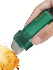 1件/套清洁刷，锅底刷，浴室水槽缝隙清洁器，高档家用清洁工具 - 彩色 - 查看 4