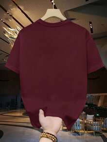 Camiseta Masculina Presente Para Ele Estampada Onça  Preta Casual Confortável Academia Treino Camisa Com Gola Redonda E Manga Curta