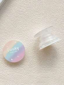 1 pieza Soporte de teléfono con agarre de dibujos animados de oso y perro, soporte de escritorio adhesivo y expandible, soporte de teléfono unisex adecuado para todos los teléfonos inteligentes compatibles con y Android, regalo para cumpleaños, familia, amigos, para baño, cocina, regalos de cumpleaños, soporte de teléfono, accesorios de teléfono, con alta capacidad de carga