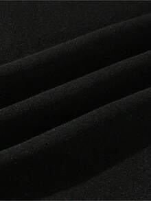 Les vêtements ne sont pas toujours imprimés avec les motifs #000000 et #FFFFFF au dos, capuches, poches, capuches de pull confortables et respirantes, vêtements de rue, vêtements décontractés pour tous les jours, disponibles comme cadeau, (Choisissez une taille plus grande pour une coupe décontractée) - noir - Voir 2