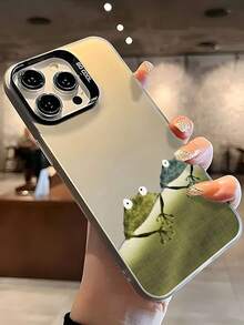 Funda de Teléfono Móvil con Diseño Personalizado de Tema de Predación de Ranas, Color de Concha Plateada, Artesanía IMD Compatible con iPhone 17/17 Pro17 traducido al español Profesional Máximo/16/16 Profesional/16 Profesional máx/16PLUS/15/15 Profesional/15 Profesional Máximo/15 Más/14/14 Profesional/14 Profesional máximo/14 Más/13/13. Profesional/13 Profesional máx./12/12. Profesional/12 Profesional máximo AIRE 11/11 Profesional/11 Profesional max/XR/XS/XSMAX/S, y galaxia s24, 25, 23, 21, a03, a25, serie Adecuado para hombres Mujer pareja Halloween Navidad Día de San Valentín Regálalo a familiares y amigos, una funda de teléfono Galaxy única. - Negro - Ver 3