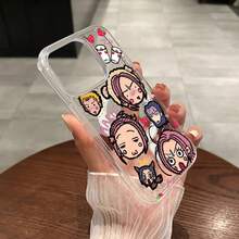 1pc Nana Osaki Anime Phone Case Transparent Magnetic Covercompatible With  16 14 13 11 12 15 Pro Max X XR XS Plus SE,Covercompatible With  17 Case,  17 Pro Case,  17 Pro Max Case - z1 - Xem 5
