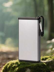 1个便携式金属烟灰缸钥匙扣，多功能香烟收纳盒 - 金銀 - 查看 11