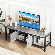 Television Stands & Entertainment Centers - Grey - View 8