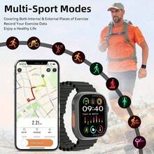 All-In-One 10-In-1 Smartwatch Combo Set – 1 Fitness Watch + 1 Wireless Earbuds + 7 Quick-Swap Straps – Heart Rate, Step & Sleep Tracker, Touch Screen, IP68 Waterproof – Compatible With IPhone & Android – Best Tech Gift For Christmas, Valentine's Day & Everyday Use - Nhiều màu - Xem 7