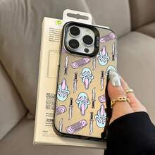 Funda de Teléfono de Película de Terror Caliente para Phone17 Promax 16 Promax/16 Plus/16 Pro/16, 15/14/13/12/11 Cubierta Trasera Mate - CYB-7GCY0219G4 - Ver 6