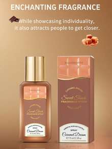 Spray aromático de 75ml de vainilla de naranja con chocolate y caramelo de larga duración - Ambientador sin llama para fiestas en el hogar, regalo perfecto de cumpleaños y festividades para amigos