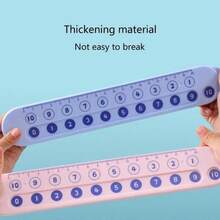 1件装数学分解尺，礼品/奖品，一年级算术学习工具，加减法尺，教育用品