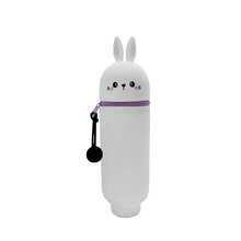 Carcasă pentru stilouri cu suport pentru stilouri, organizator transparent din PVC, pentru rechizite școlare și de birou