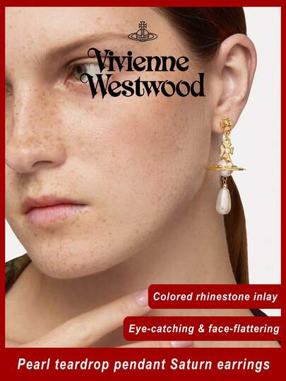 Vivienne Westwood Pendientes de perla