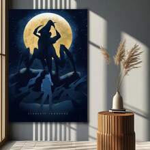 Framed 1PC Room Decor StarshipTroopers Classic Film Poster Wall Decor Art Canvas Poster Bedroom Decor Office Room Decor Gift - Framed - View 2