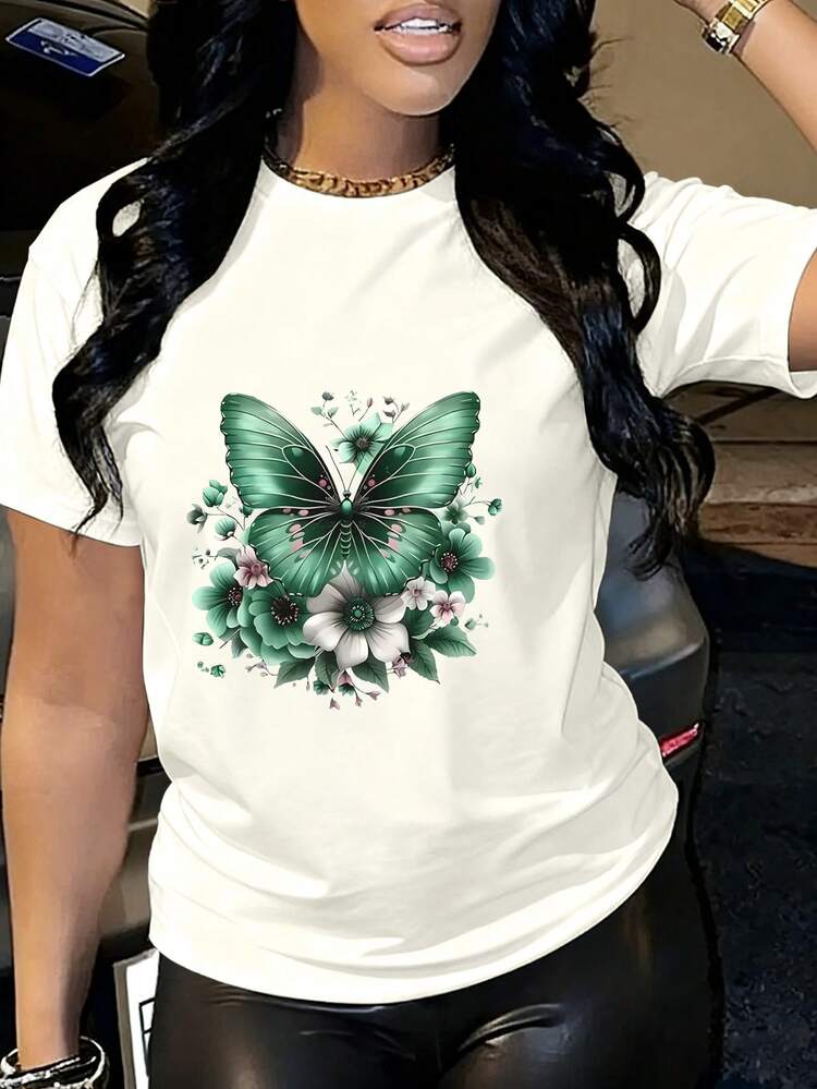 Women T-Shirts - Beige - View 1