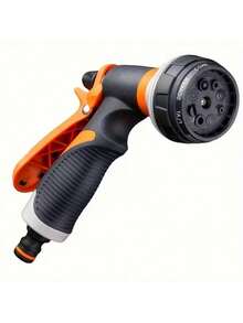 Heavy Duty Multifunctional Garden Sprinkler Spray Gun - Adjustable High Pressure Water Modes, Durable Plastic, Universal For Home Irrigation, Garden Watering & Car Wash, Essential Garden Tool