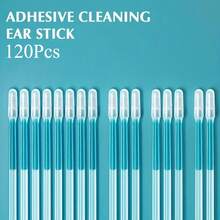 72 Pieces, Disposable Adhesive Earwax Cleaner Earwax Removal Tool - Suitable For The Elderly, High-Quality Earwax Remover, Disposable Earwax Remover. - 72件 - 查看 1