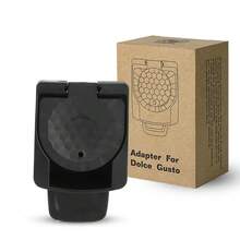 Reusable Capsule Adapter Compatible With Coffee Capsules, Also Compatible With Stainless Steel Coffee Machines - Black - View 11