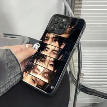 New Korean Fashion Combination E-ENHYPENS Phone Case For IPhone 17 16e 16 15 14 13 12 11 Mini Pro Max Air X XR XSMAX 8 7 Plus Anti-Drop Matte Back Cover - 混色 - 查看 5