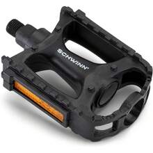 Pedales de Bicicleta, aleación o Opciones compuestas, se Adapta a la mayoría de Bicicletas de Adultos para Hombres y Mujeres, compatibles con 9/16 Pulgadas, reemplazo de Pedal de Bicicleta - Básico - Ver 8