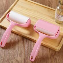 Pink Pet Hair Remover Roller - Super Strong Adhesive Lint Roller For Dogs & Cats, 60 Sheets Disposable Tear-Off Refill, Effective Pet Fur Remover For Clothes, Carpets, Sofas, Furniture & Bedding, Easy-To-Use Lint Cleaner For Pet Owners To Remove Loose Hair & Lint Quickly - Pink - View 3