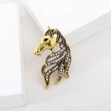 高端复古男士胸针：天使翅膀航海风船舵翻领别针简约配饰