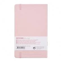 Tarens T9314-012M Art Creations Sketchbook, Drawing Notebook, 5.1 X 8.3 Inches (13 X 21 Cm), Pastel Pink, Thickness: 4.9 Oz/Sq Ft (140 G/M2), Fine, Acid Free Paper, 80 Sheets Bound,13*21cm,Pastelpink - 粉彩粉紅色 - 查看 3