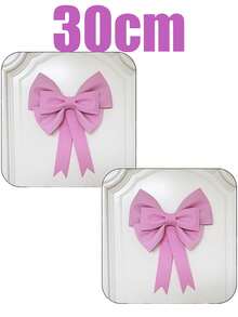 2/1 大型粉色蝴蝶结装饰;大型蝴蝶结装饰;圣诞礼物,粉色汽车蝴蝶结;粉色蝴蝶结派对;巨型粉色汽车蝴蝶结;大型蝴蝶结装饰;蝴蝶结墙饰,大型蝴蝶结生日墙饰,墙面展示,巨型DIY墙饰,含材料包 - 彩色 - 查看 90