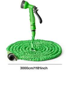 30米花园浇水软管喷枪，浇水洒水器，园艺喷雾器，洗车喷嘴套装 - 彩色 - 查看 3