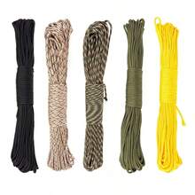1根直径4毫米/0.15英寸、长31米/101.7英尺的多用途户外绳，可用于编织手链、手工DIY、帐篷拉绳等。
