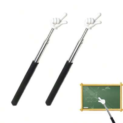 Pointer Finger Stick Finger Teacher Pointer Stick For Classroom Hand Pointer Stick 2 Pcs