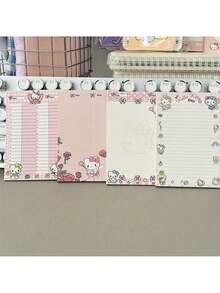2pcs/4pcs  Memo Pad - Multiple Patterns Available, Suitable For Office, Note-Taking And Study, Cute Stationery