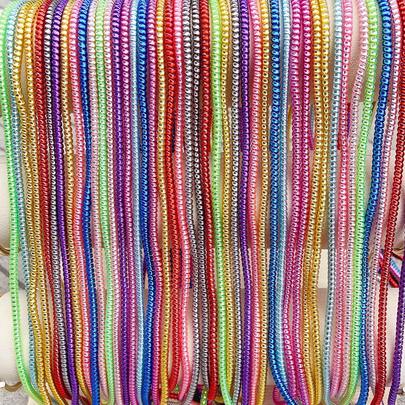 4.6ft Braided Charger Protector - Anti-Snap Spring Sleeve For USB Cables Headphones ,Cord Organizer, Durable Phone Charger Saver For Travel, Car, Desk, College Dorm Essentials