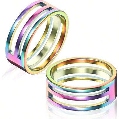 2PCS Jump Ring Opener, Stainless Steel Jump Ring Opener, Colorful Jumps Rings Opening Closing Jewelry Making Supplies 2cm Diameter
