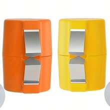 1个装/2个装 重型食品级塑料蛋壳剥壳器，带锋利刀片 - 快速剥除煮熟、半熟和生鸡蛋的蛋壳，设计紧凑易清洗，带挂孔 - 适合家庭、露营、餐厅、旅行 - 耐用的厨房工具，可用于破壳或全蛋，蛋壳剥除器，煮鸡蛋剥壳器，蛋壳去除器 - 彩色 - 查看 9