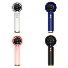 便携式手持风扇，120档可调速，迷你USB充电风扇，内置可充电电池，风量大，制冷效果好，续航持久，适合旅行和户外活动，可充电便携风扇，适合学生使用，也可作桌面风扇，是夏季户外露营和旅行的理想之选。