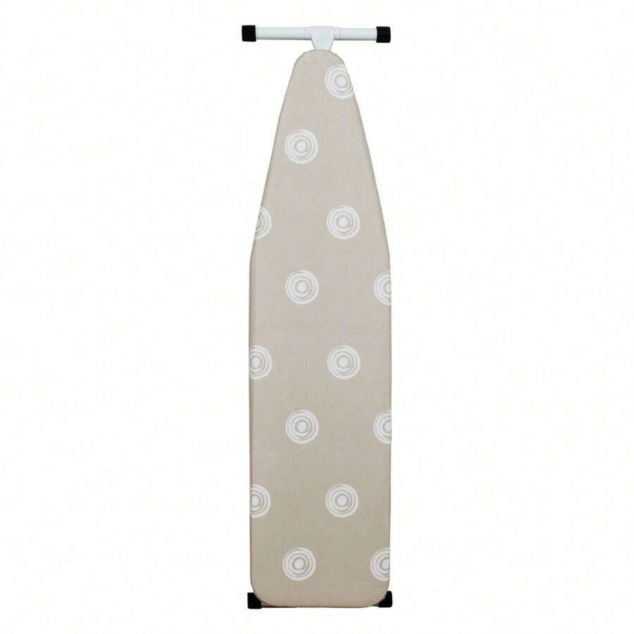 Stable T-Leg Design Ironing Board Set, Complete With Heat-Resistant Pad & Cover, Full Size Adjustable Ironing Station - default - View 1