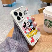 Miniso "Disney MagSafe Protective Phone Case - Mickey & Minnie Duo With Strong Magnetic Grip,For IPhone 17/17 Pro/17 Pro Max/17 Air/16/15/14/13/12/11/X Series,Iphone 17 Pro Max Case,Iphone 17 Pro Case,Iphone 17 Case,Stocking Stuffers,The Girlfriend,The Chosen,Early Fall Fashion - 藍色 - 查看 2