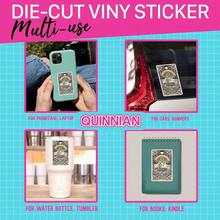Set 3Pcs The Audacity Sticker Tarot Card Floral Mysterious Bookish Funny Kindle Hard Hat Waterproof 3 Inches Die-Cut Vinyl Sticker For Water Bottle Laptop Phone For Friend Coworker Dad Mom,An-613 - 安-613 - 查看 4