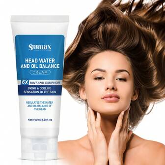 Crema hidratante equilibrante para el cuero cabelludo - Control del aceite e hidratación para un acabado mate