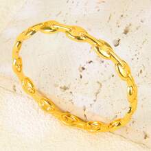 21k Gold Plated Asymmetrical Bracelet, Luxury Arabic Style Charm Bracelet For Women, Elegant Jewelry For Saudi, Dubai Bride Wedding Party